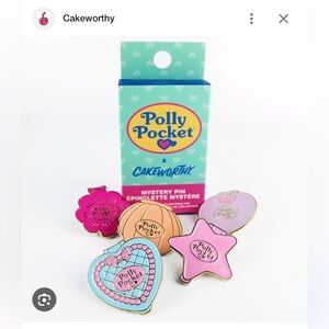 NWT - Polly Pocket Cakeworthy Blind Box Pin